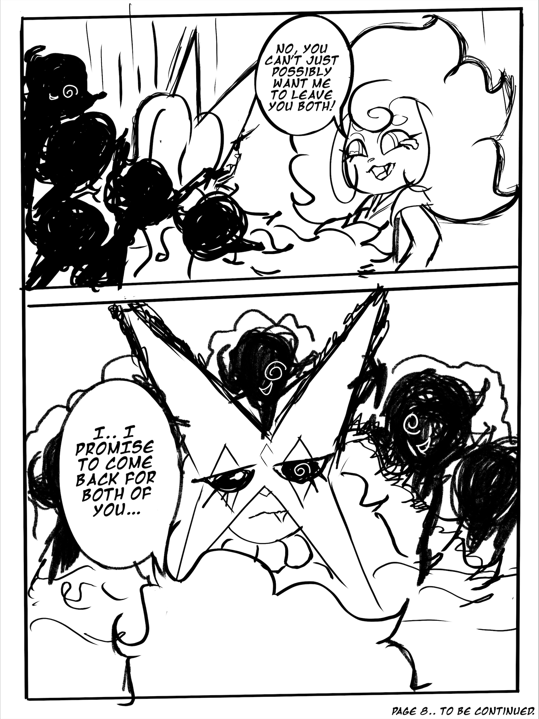 The seventh page of Stolen Bonds